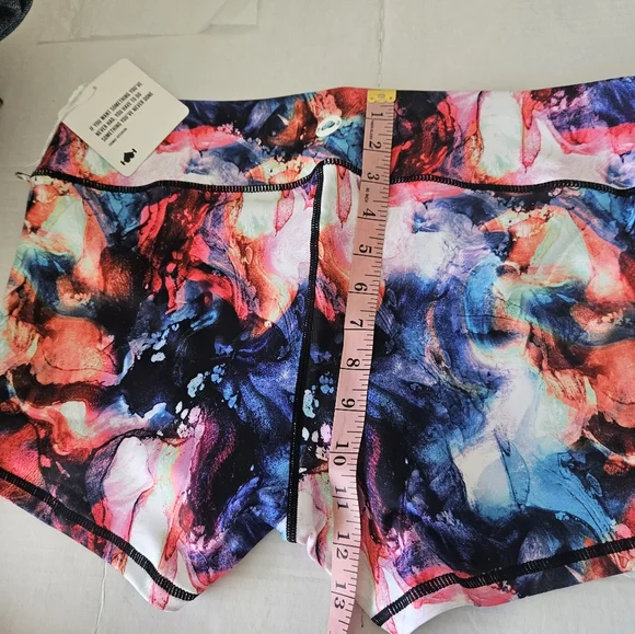 Wodbottom Color Splash Exercise Shorts,NWT, Small - Picture 2 of 7